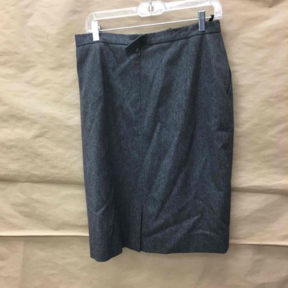 Escada -  Wool Grey Skirt - Size 42/ 10 - Picture 2 of 3